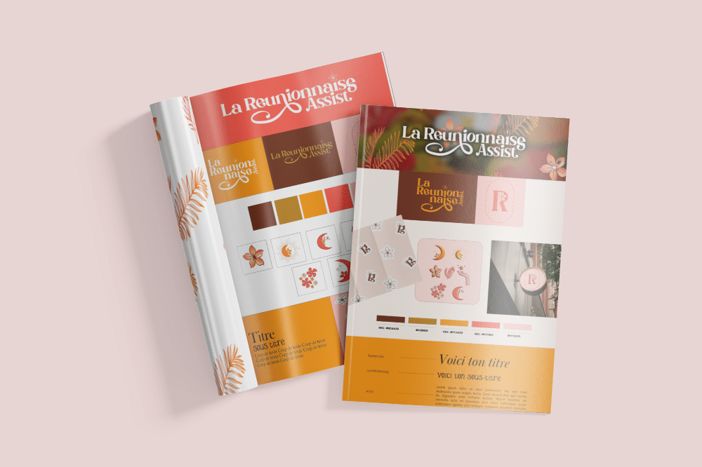 Magazines Mockup, Top View