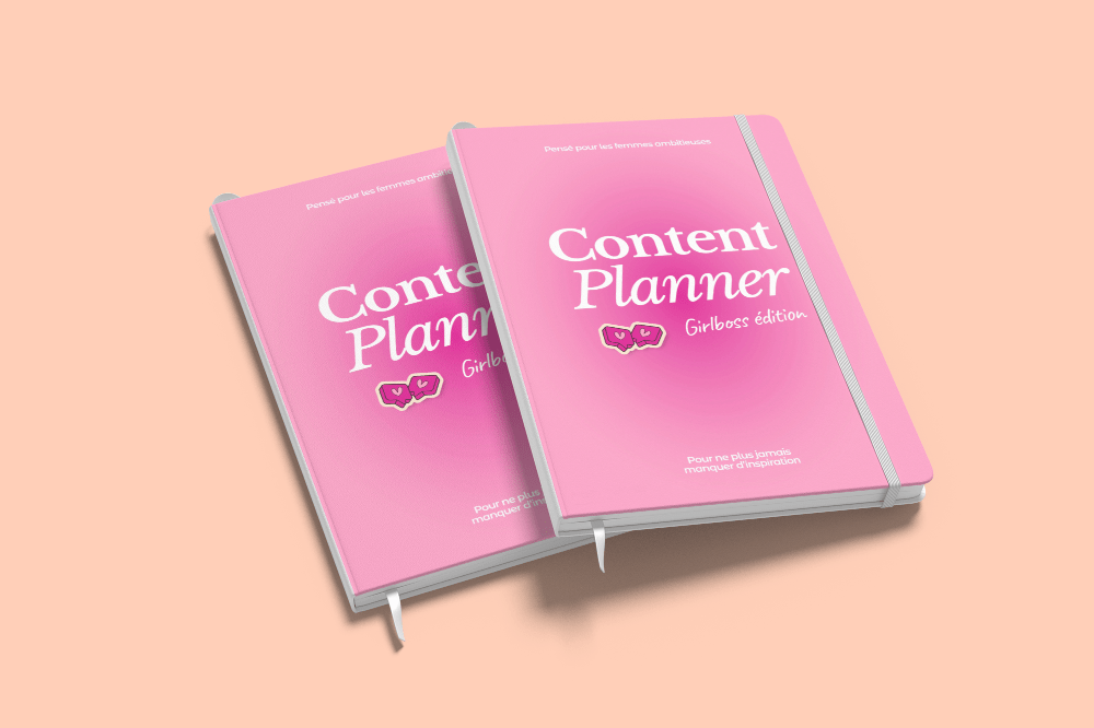 View of two notebook mockups