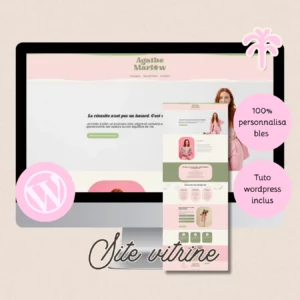Le template site vitrine
